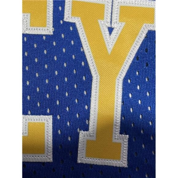 NWT Laney High School Jordan #23 Basketball Jersey Blue/Gold Men’s Medium - Picture 4 of 5